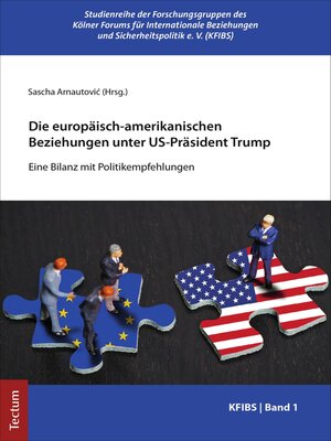 cover image of Die europäisch-amerikanischen Beziehungen unter US-Präsident Trump